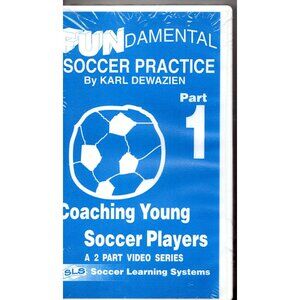 Fundamental Soccer Practice Part 1 By Karl Dewazien VHS ©1995 NEW